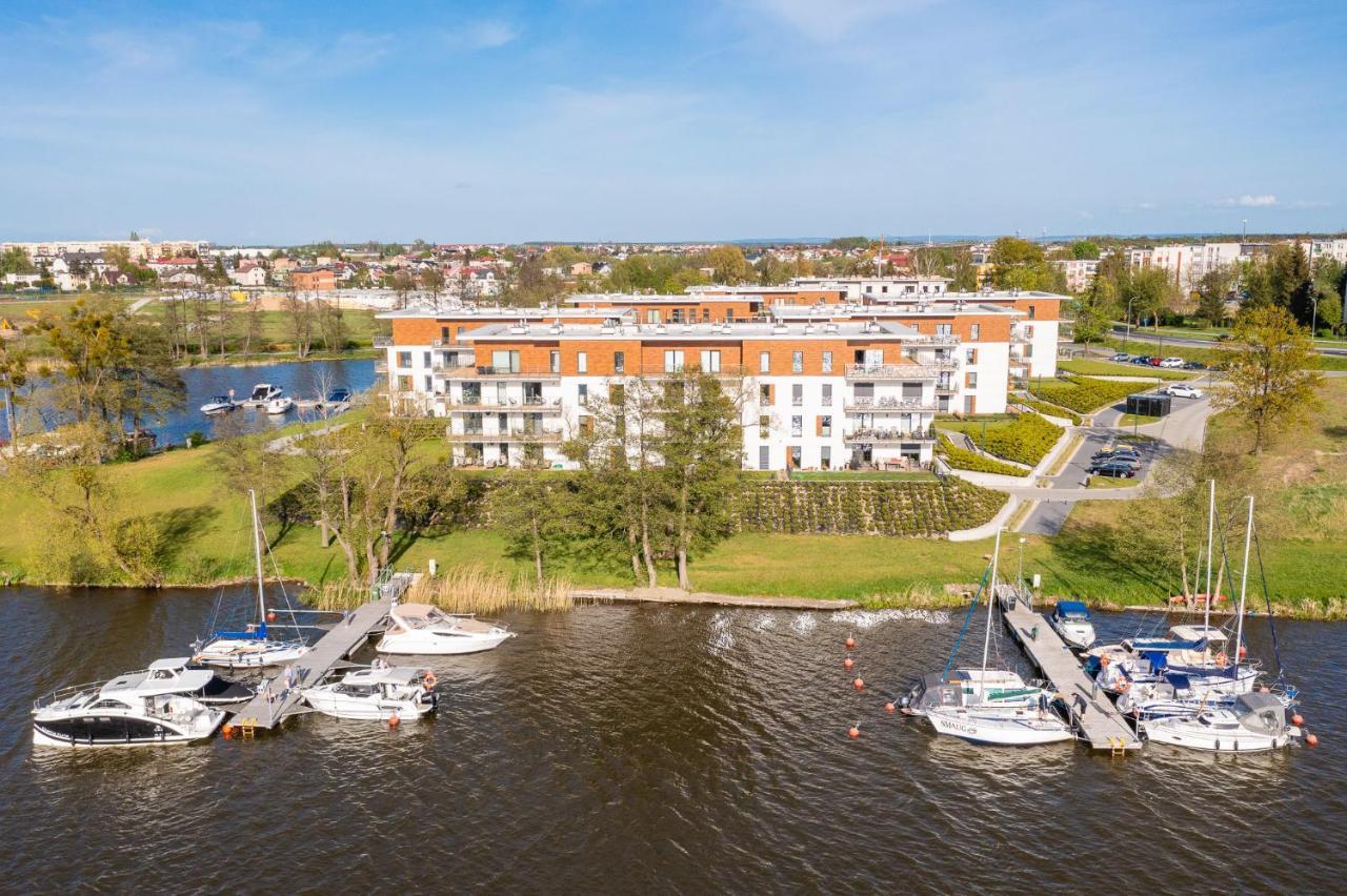 Marina Apartment - Przy Jeziorze, Taras, Tv55" Z Netflix I Prime, Parking Ilawa Esterno foto