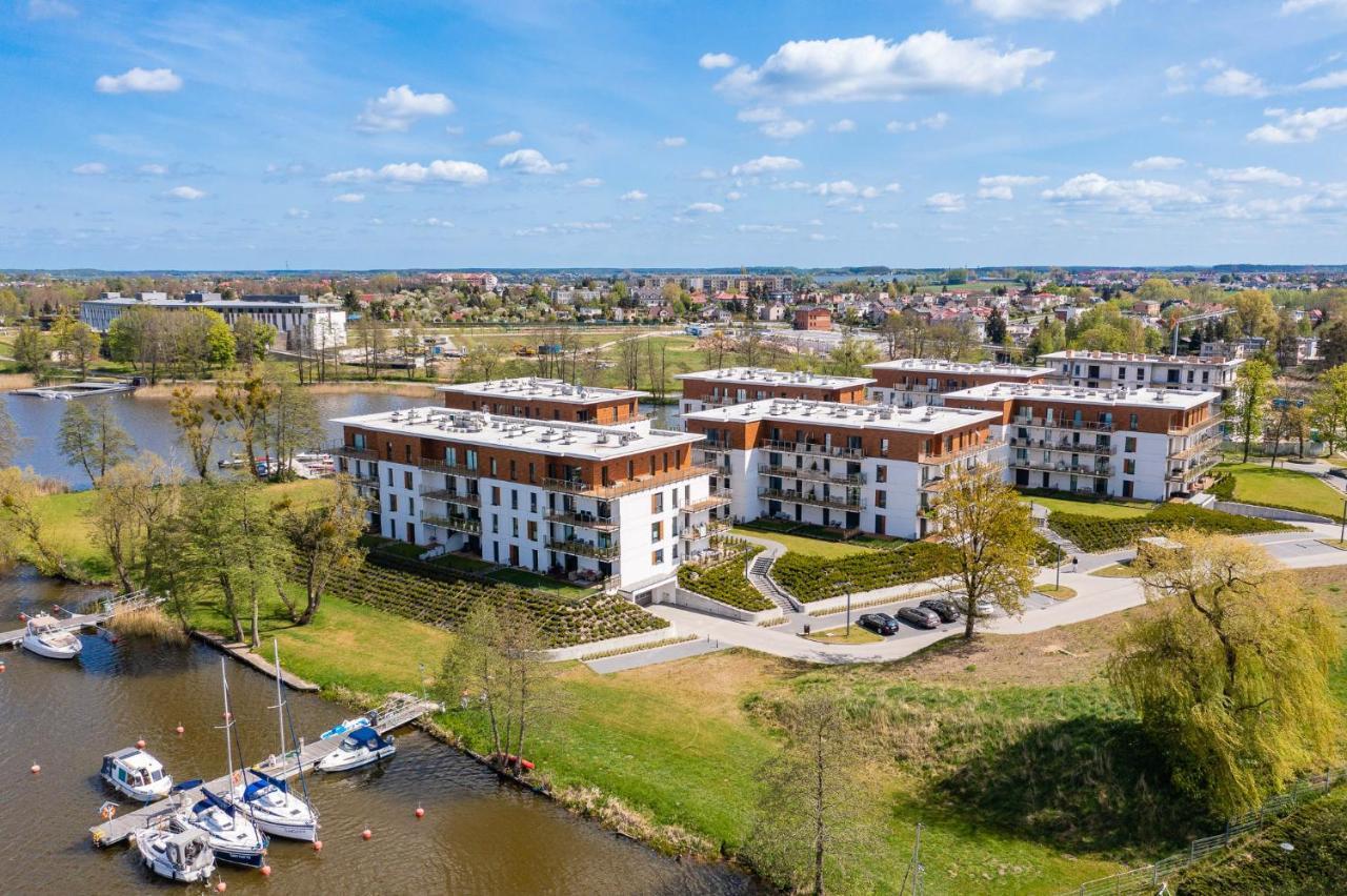 Marina Apartment - Przy Jeziorze, Taras, Tv55" Z Netflix I Prime, Parking Ilawa Esterno foto