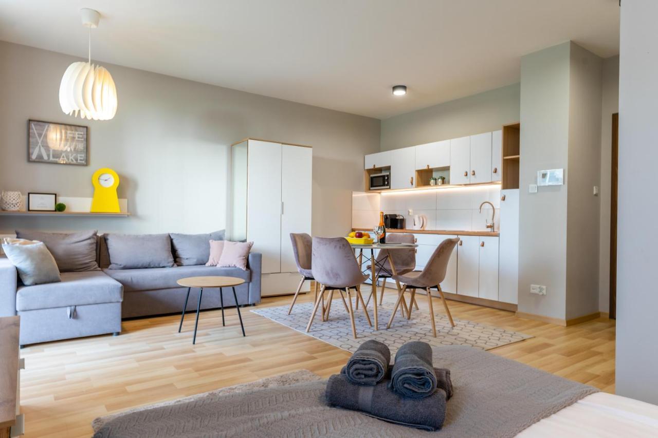 Marina Apartment - Przy Jeziorze, Taras, Tv55" Z Netflix I Prime, Parking Ilawa Esterno foto