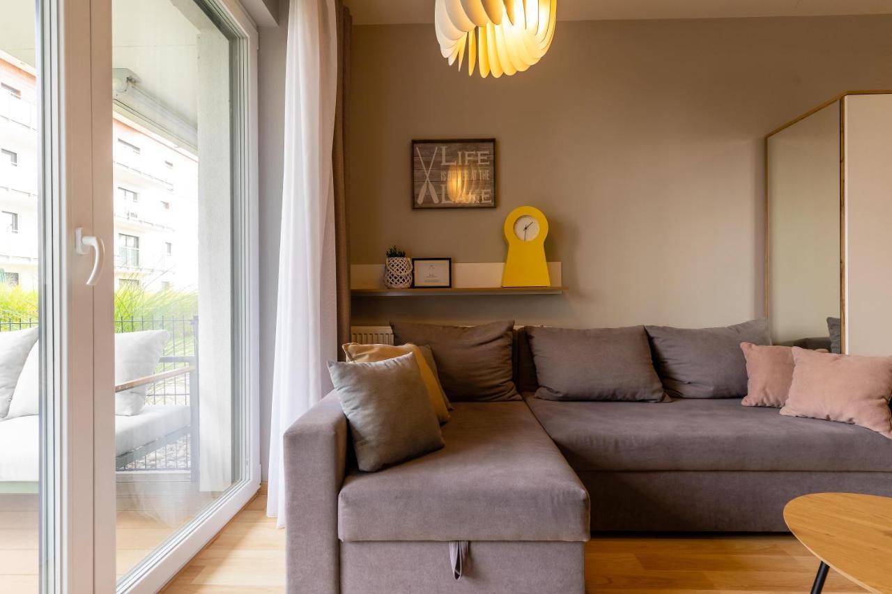 Marina Apartment - Przy Jeziorze, Taras, Tv55" Z Netflix I Prime, Parking Ilawa Esterno foto
