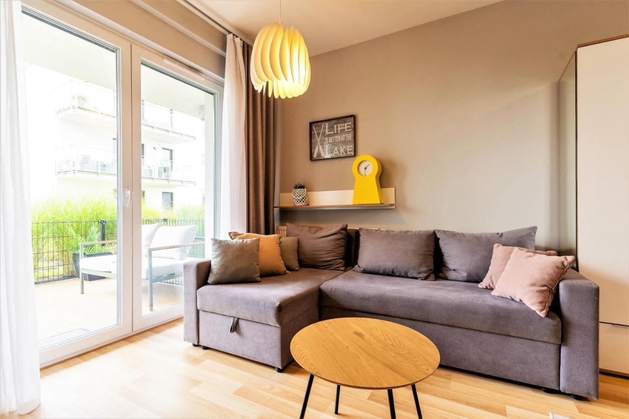 Marina Apartment - Przy Jeziorze, Taras, Tv55" Z Netflix I Prime, Parking Ilawa Esterno foto